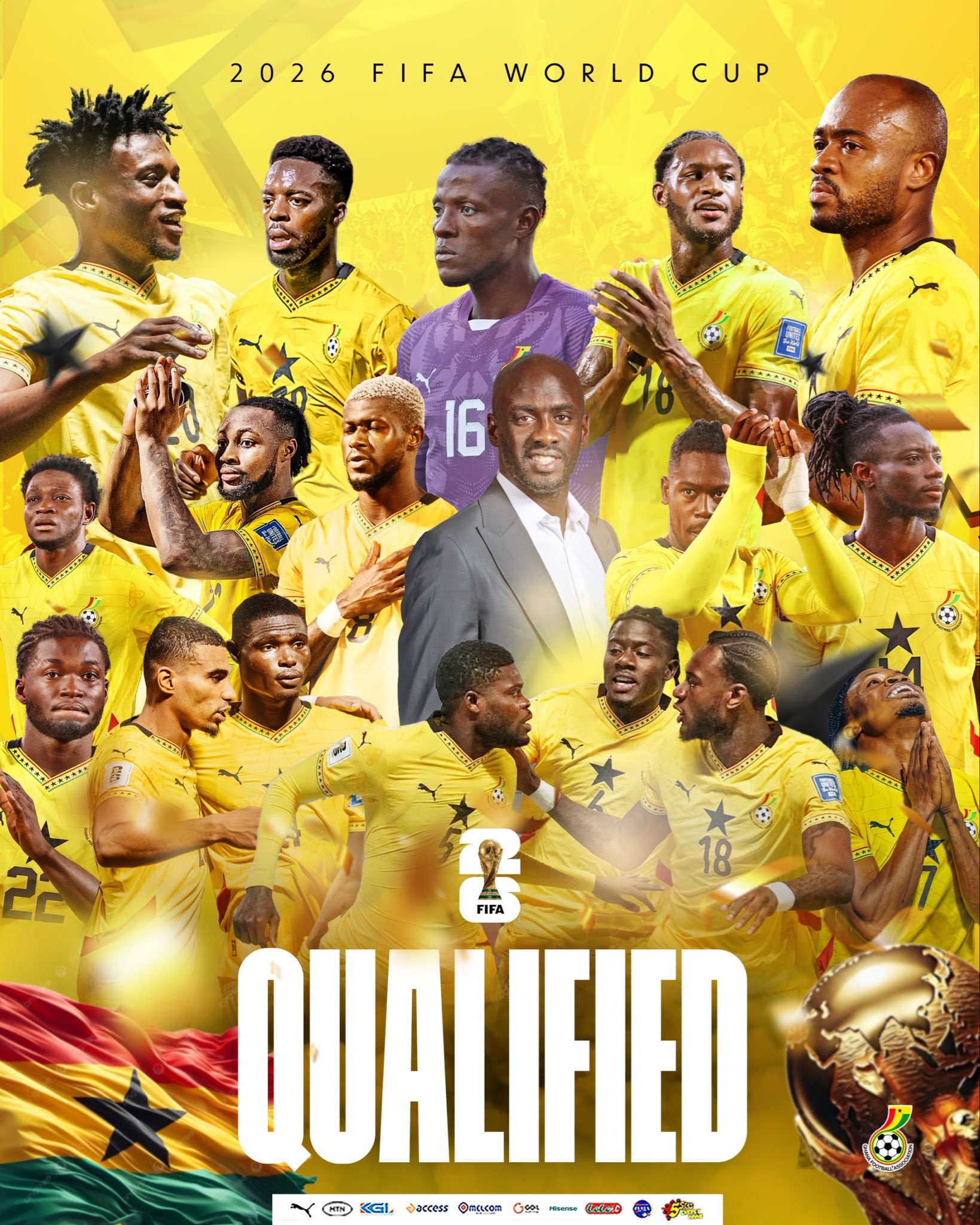 Congratulations!! GHANA BLACKSTARS